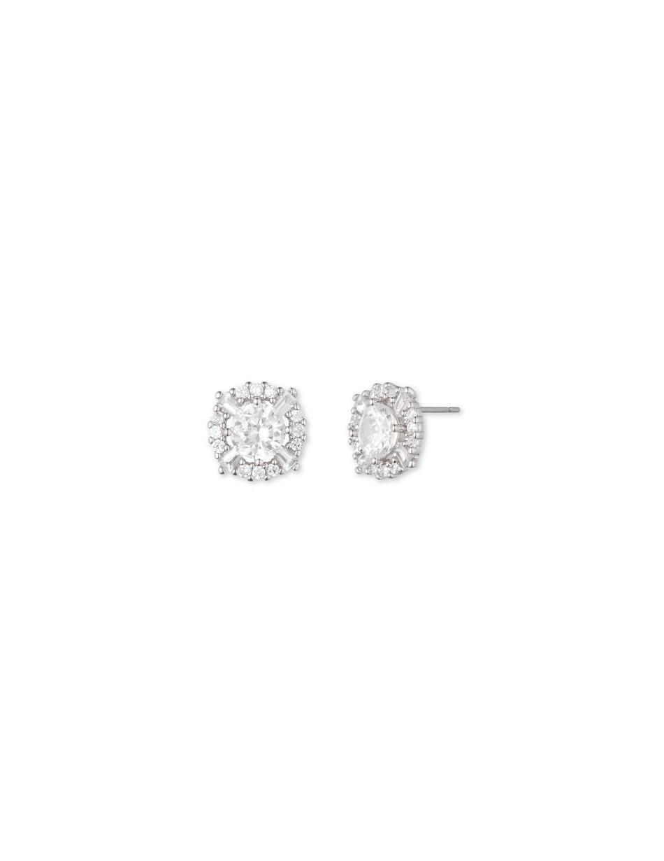 Earring Anne Klein Cubic Zirconia Pave Halo   | ULD-7962989